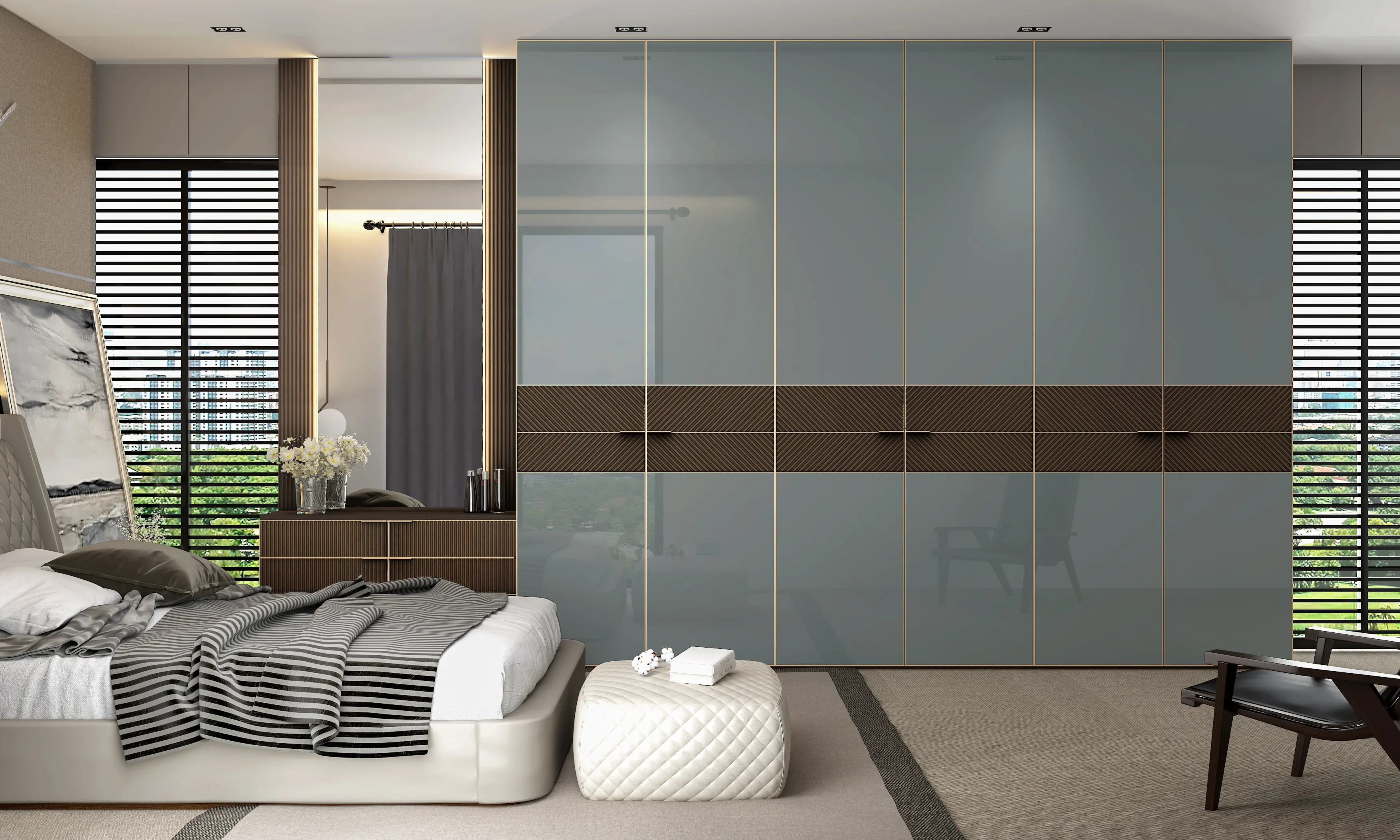 Stato 10 Royal Blue Wardrobe